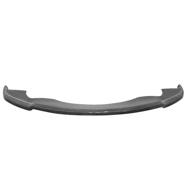 CARBON FIBER STYLE FRONT BUMPER SPLITTER SPOILER LIP KIT FIT 16-20 TESLA MODEL S